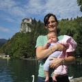 Erynn and Greta Bled Castle